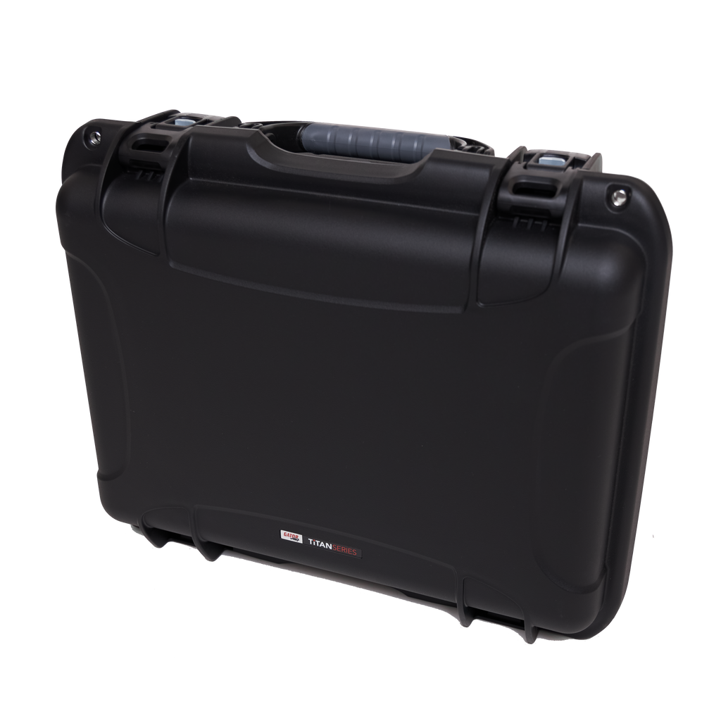 Waterproof case w/ divider system; 18"x13"x6.9"