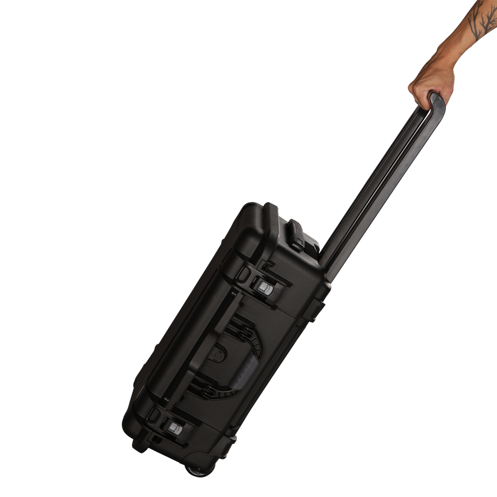 Waterproof case w/ diced foam; 20.5"x11.3"x7.5"