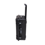 Waterproof case w/divider system; 20.5"x11.3"x7.5"
