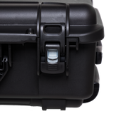 Waterproof case w/divider system; 20.5"x11.3"x7.5"