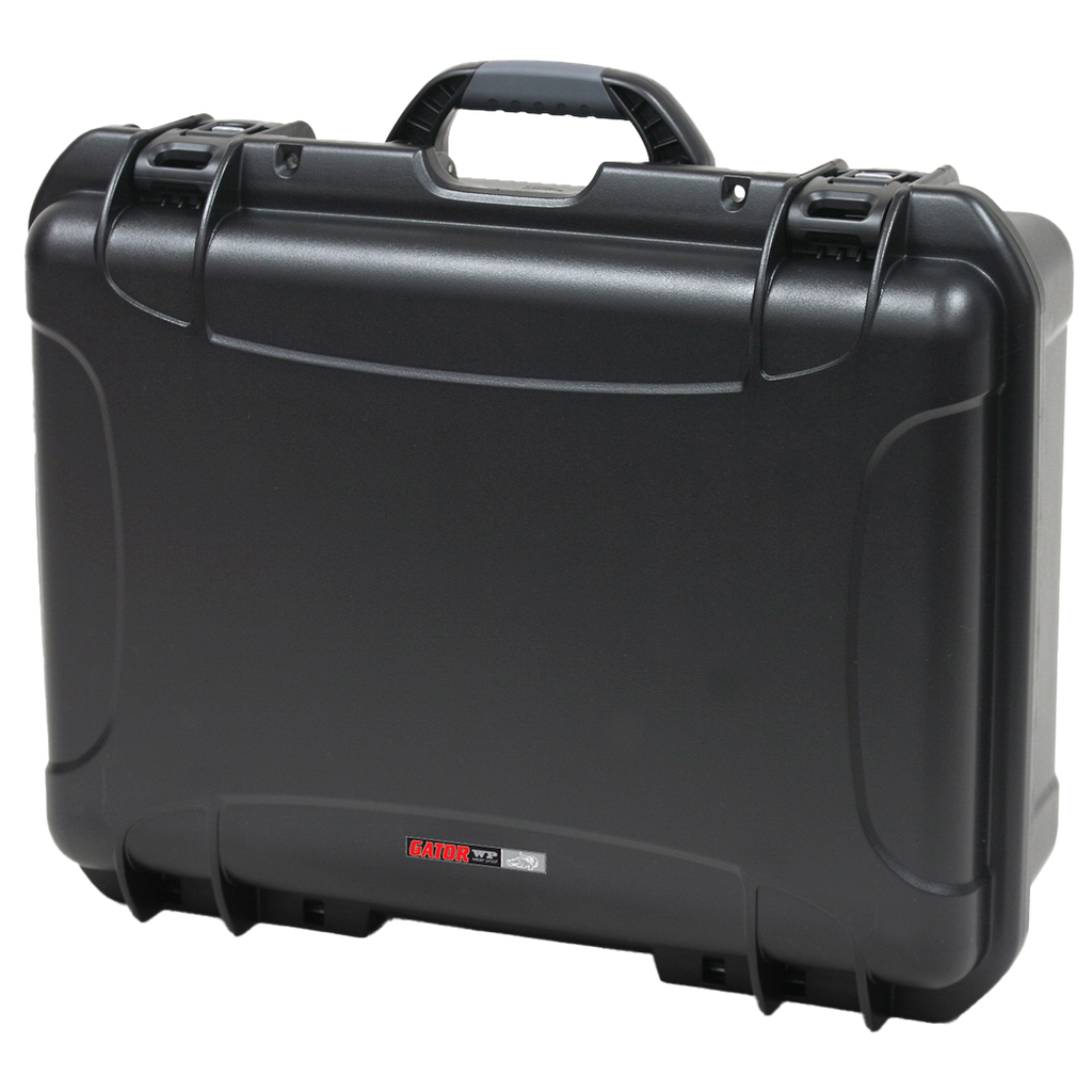 Waterproof case w/ diced foam; 20"x14"x8"