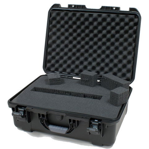 Waterproof case w/ diced foam; 20