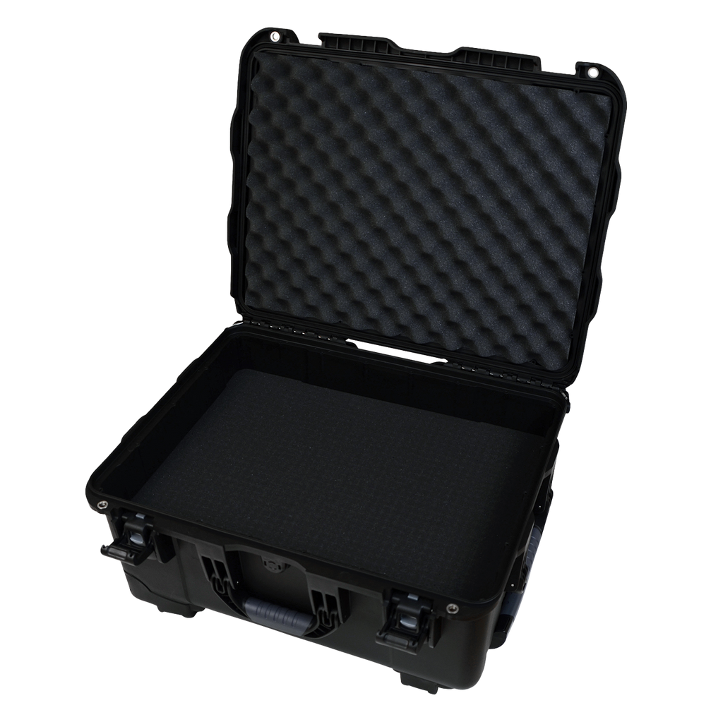 Waterproof case w/ diced foam; 20.5"x15.3"x10.1"