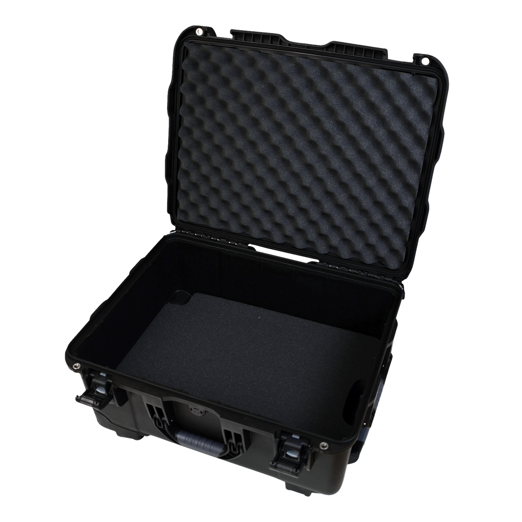 Waterproof case w/ diced foam; 20.5"x15.3"x10.1"