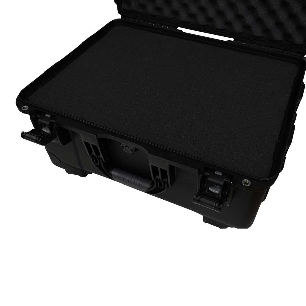 Waterproof case w/ diced foam; 20.5"x15.3"x10.1"