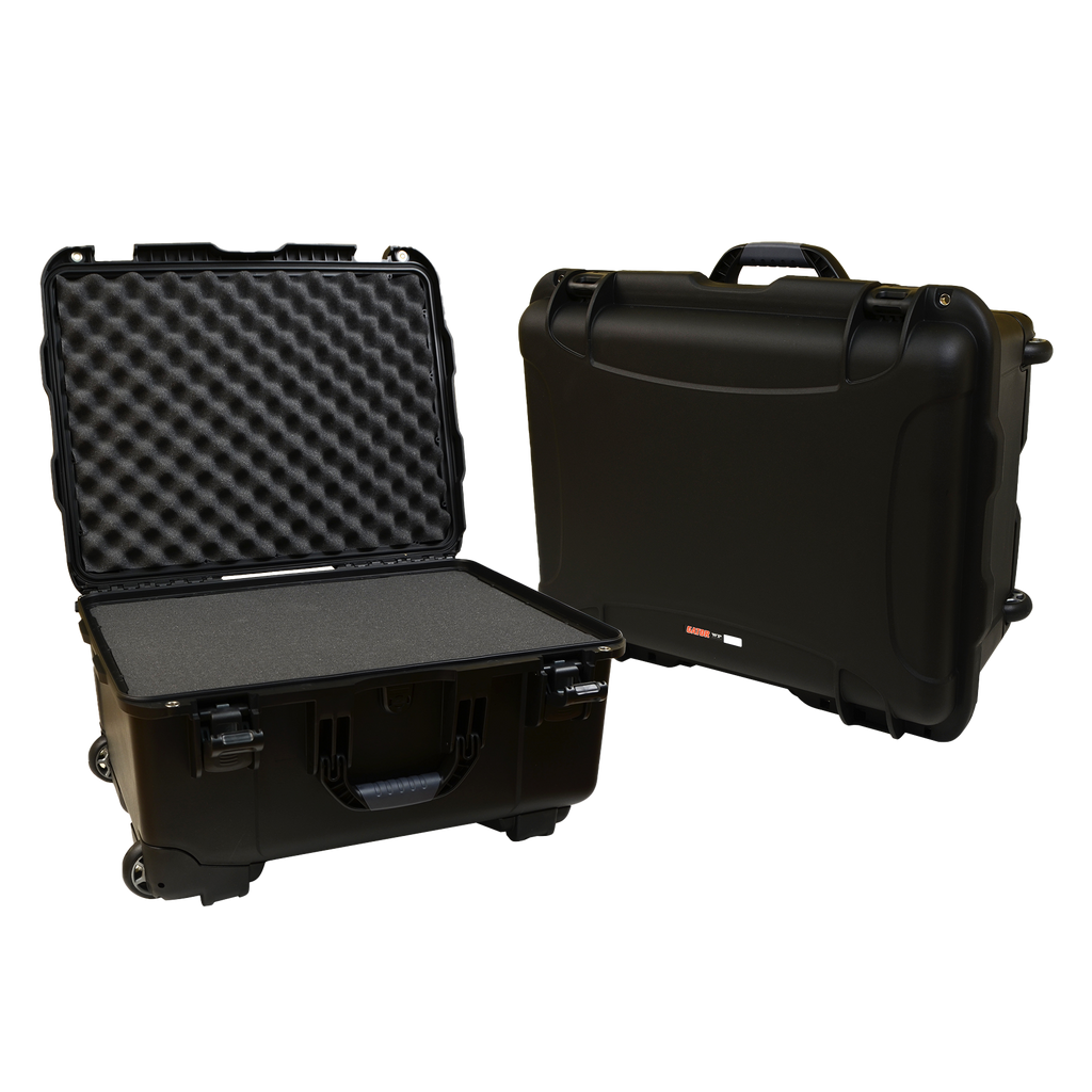 Waterproof case w/ diced foam; 20.5"x15.3"x10.1"