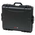 Waterproof case w/ diced foam; 22"x17"x8.2"