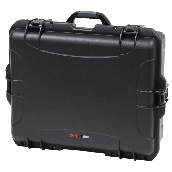 Waterproof case w/ diced foam; 22"x17"x8.2"