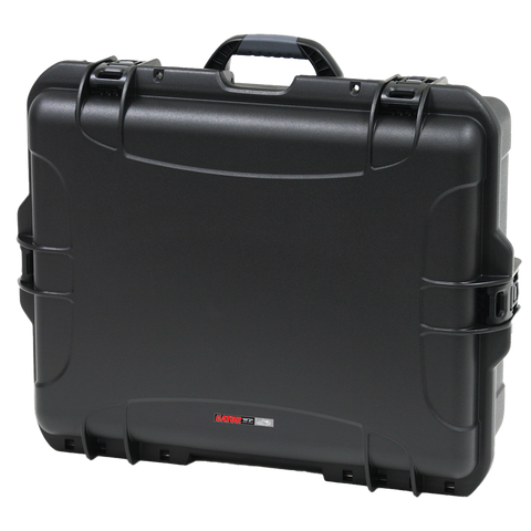 Waterproof case w/ diced foam; 22"x17"x8.2"