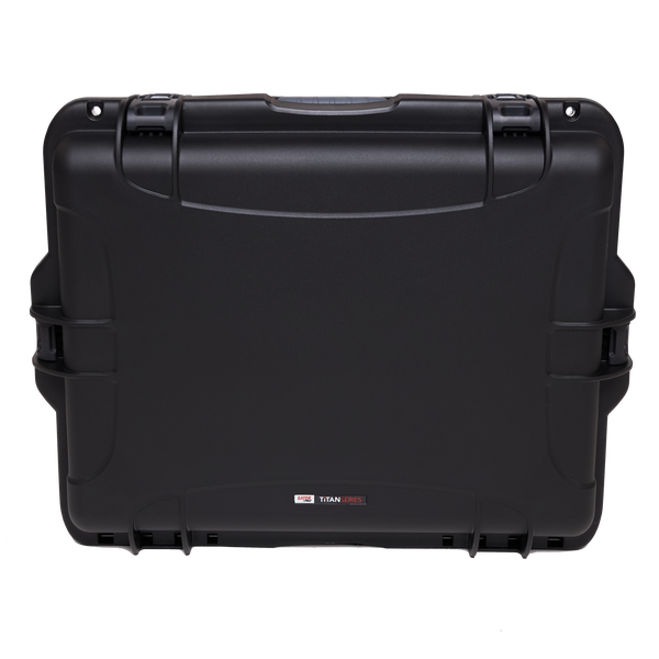 Waterproof case w/ divider system; 22"x17"x8.2"