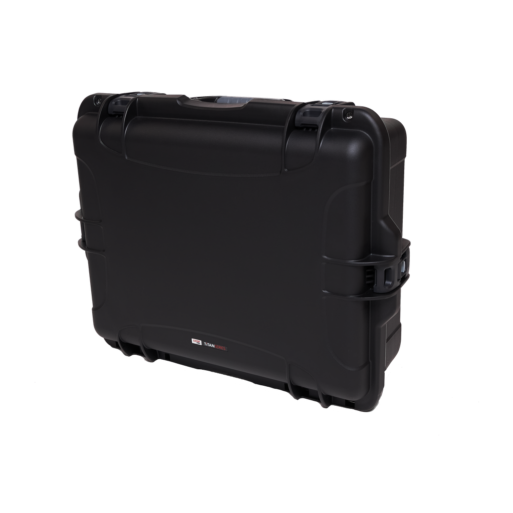 Waterproof case w/ divider system; 22"x17"x8.2"