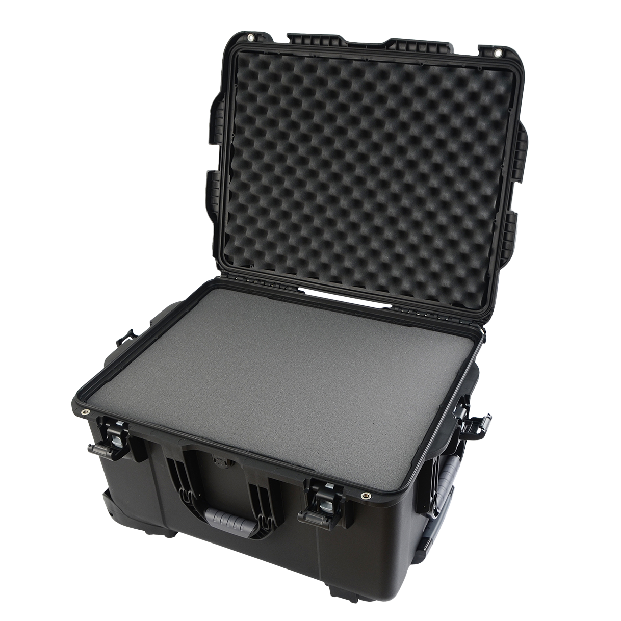 Waterproof case w/ diced foam; 22"x17"x12.9"