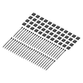 Vertex Cable Tie and Cable Tie Holder 48-Pack