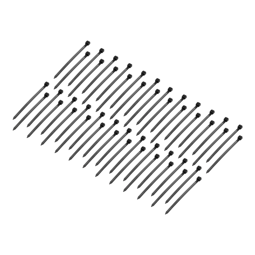 Vertex Cable Tie and Cable Tie Holder 48-Pack