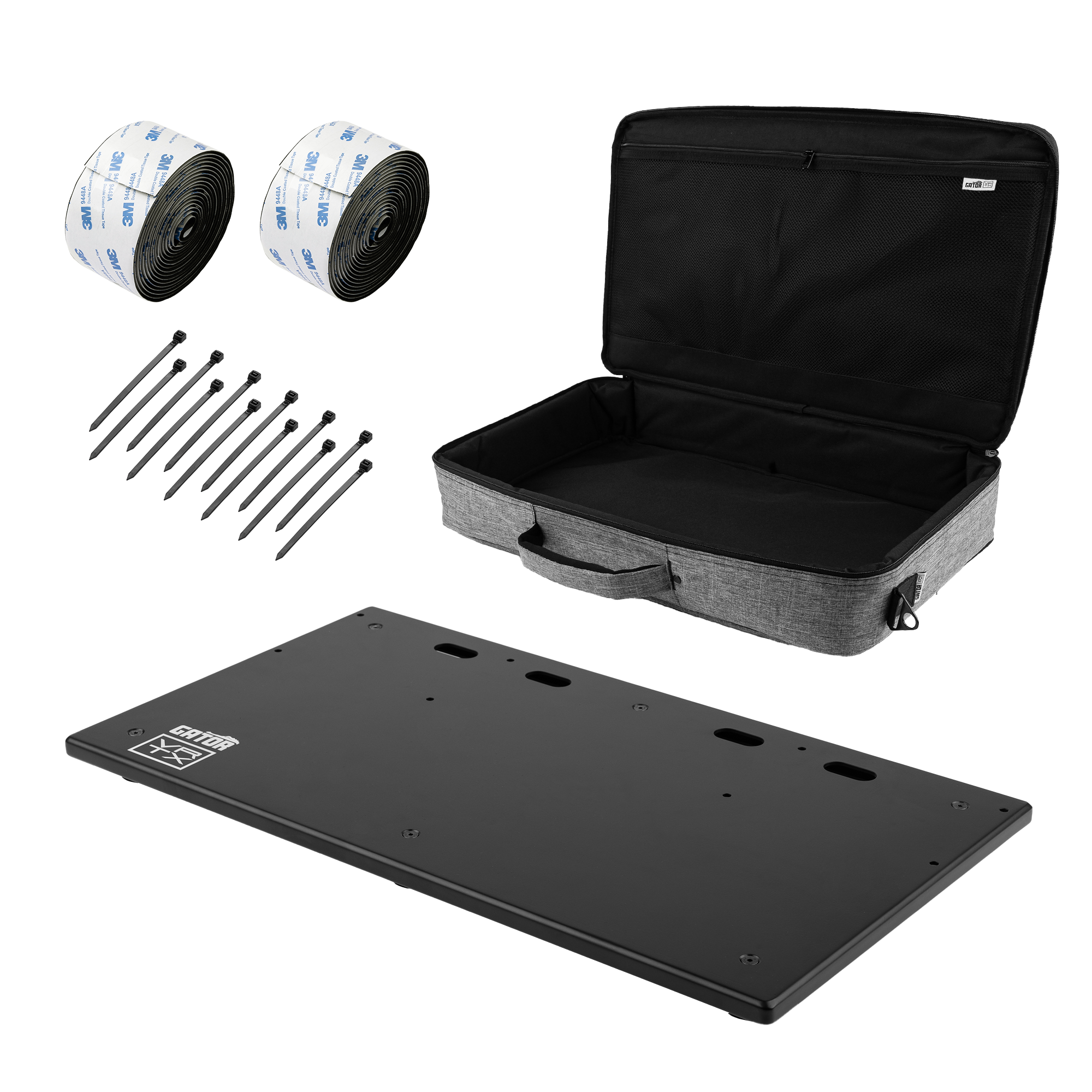 Vertex Tour Compact 23" x 13" Pedalboard w/ Bag