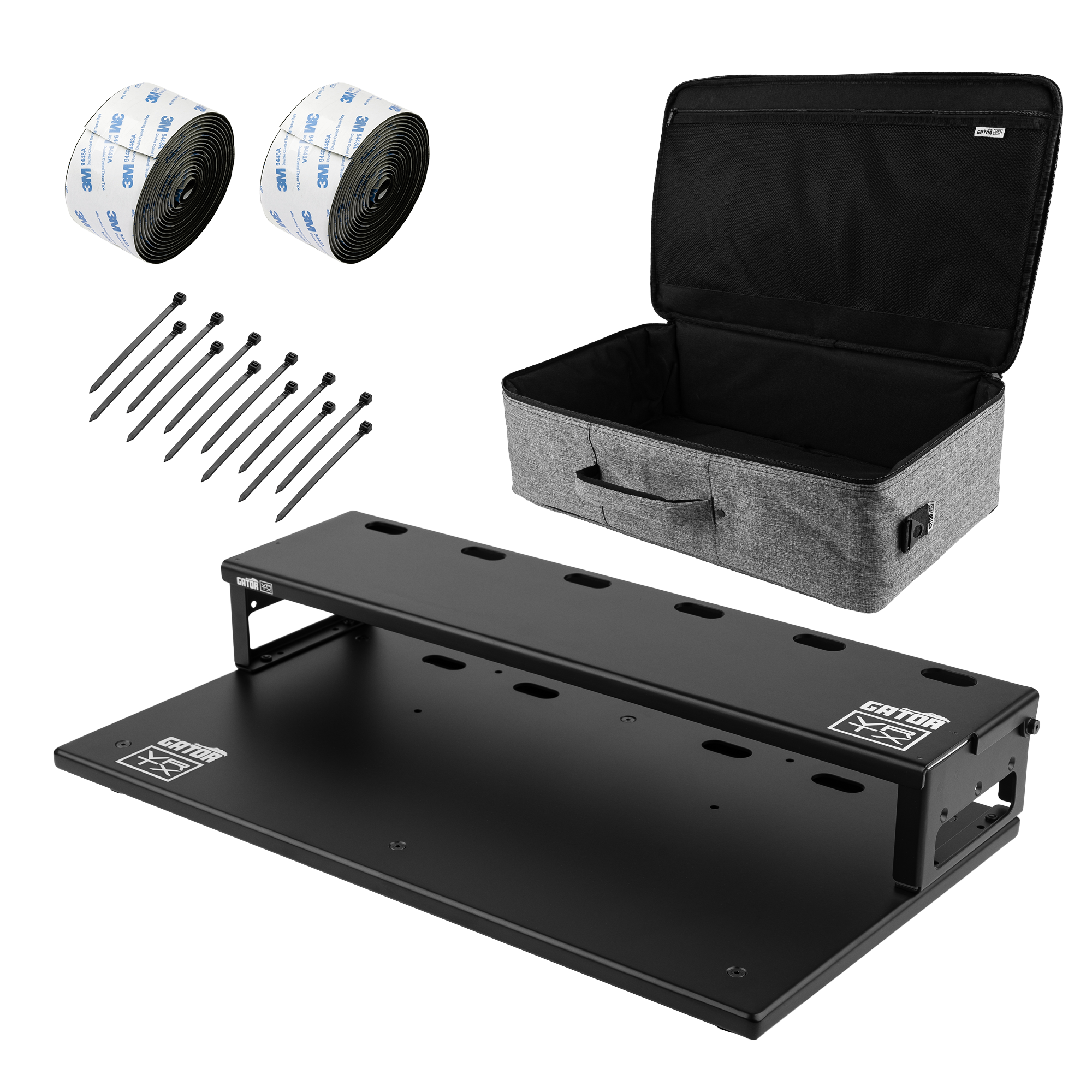 Vertex Tour Compact 23" x 13" Pedalboard & Riser