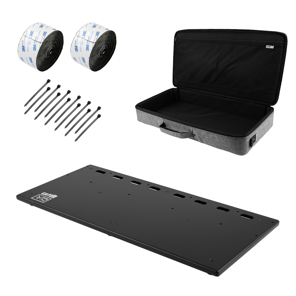 Vertex Tour Compact 27" x 13" Pedalboard w/ Bag