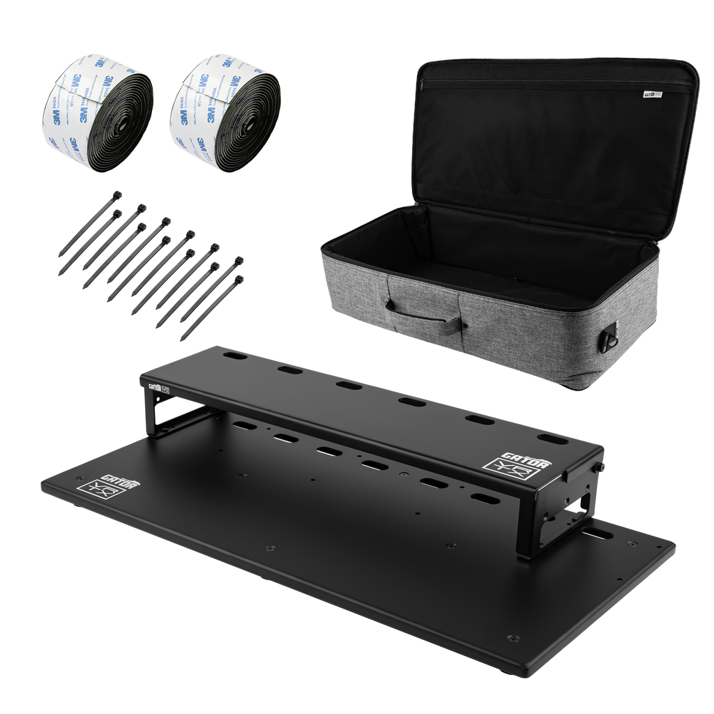 Vertex Tour Compact 27" x 13" Pedalboard & Riser