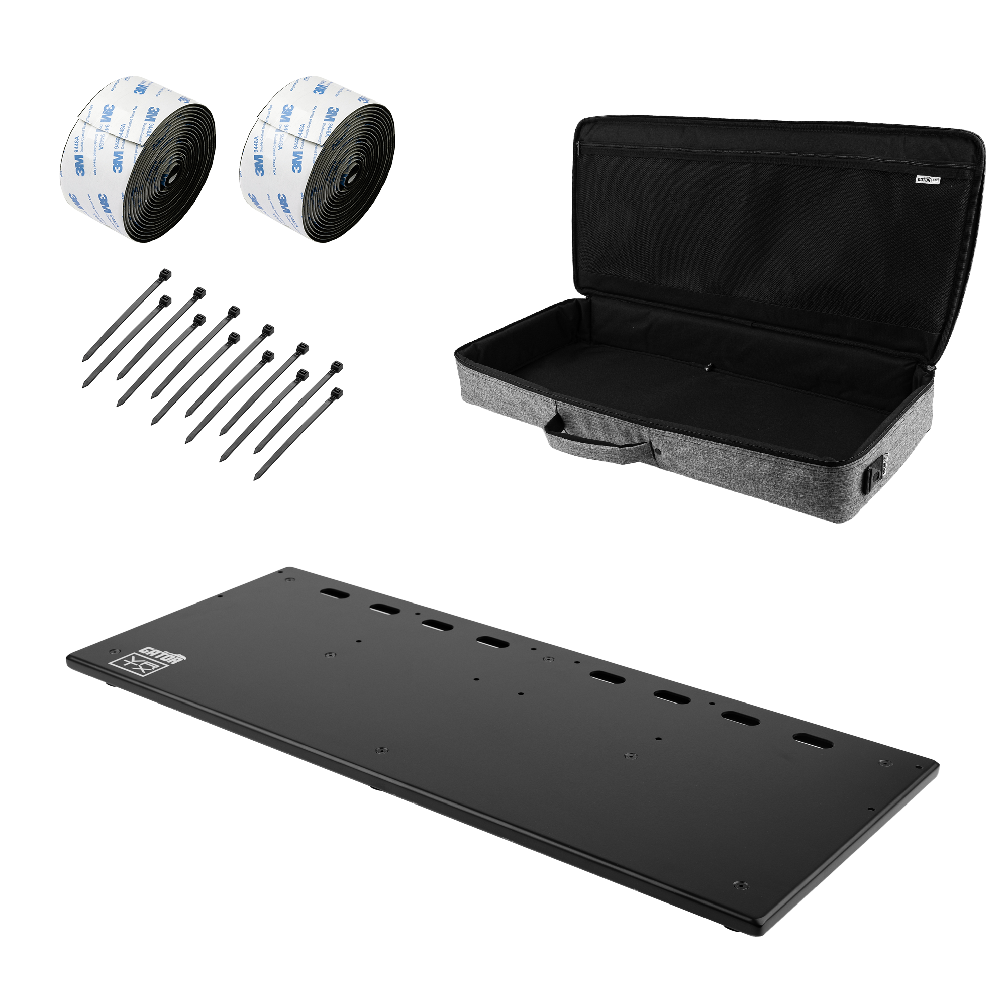 Vertex Tour Elite 31" x 13" Pedalboard w/ Bag
