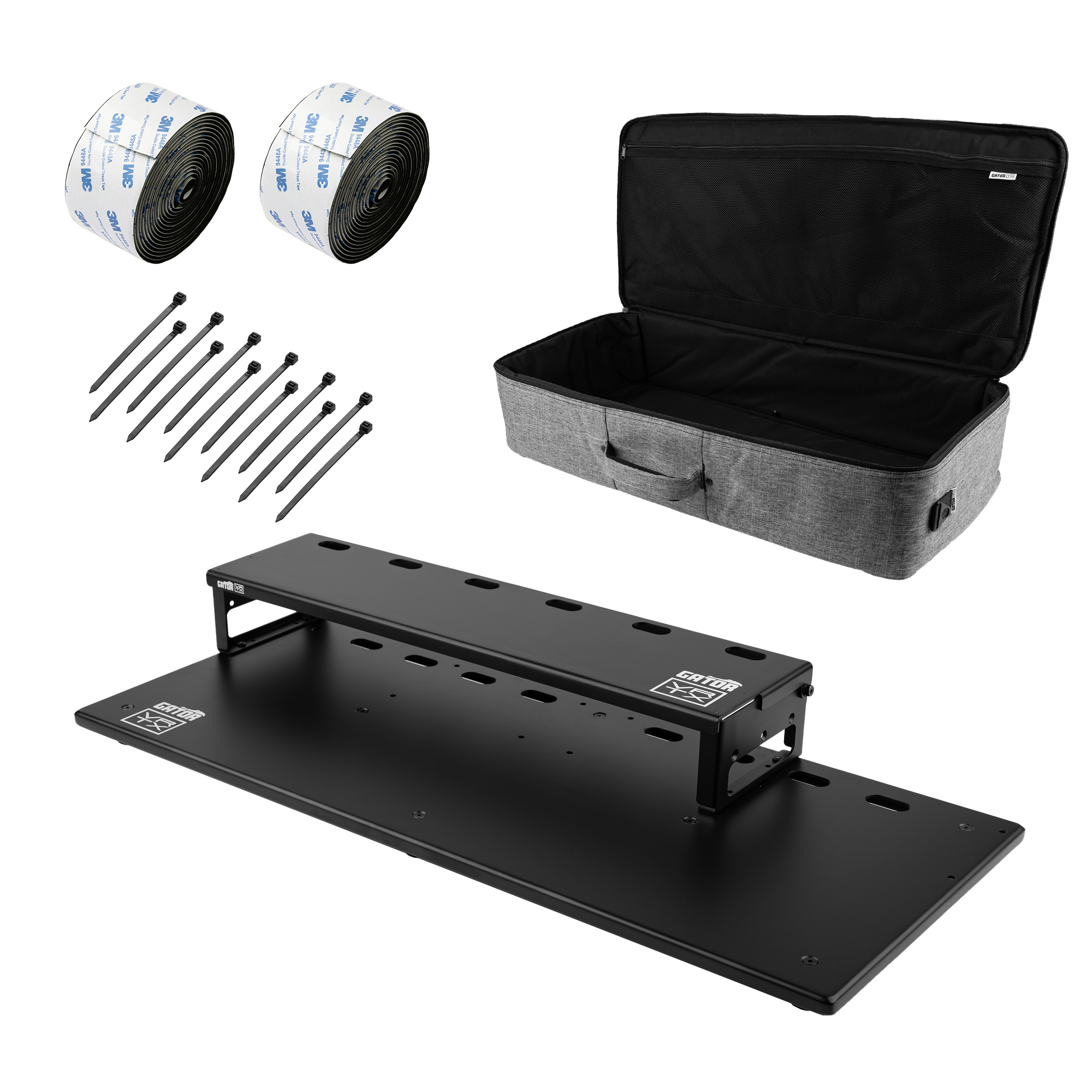 Vertex Tour Elite 31" x 13" Pedalboard & Riser