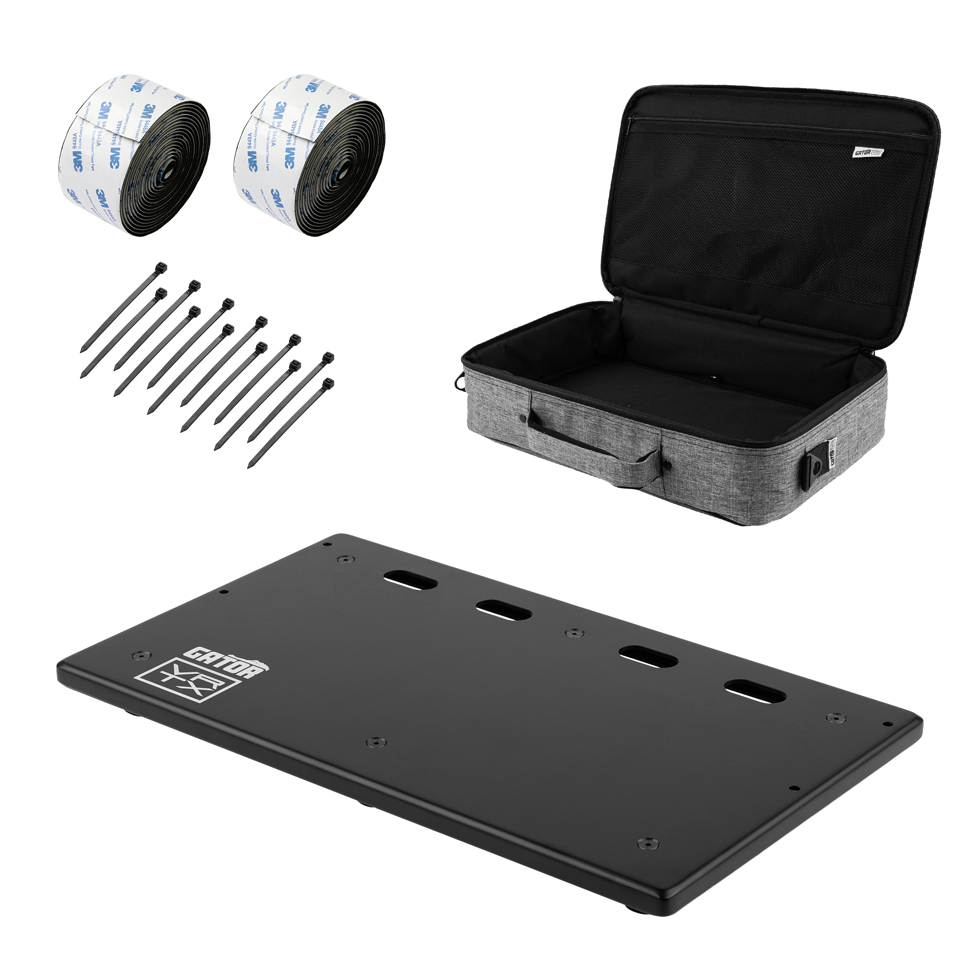 Vertex Travel Lite 17" x 10" Pedalboard w/ Bag