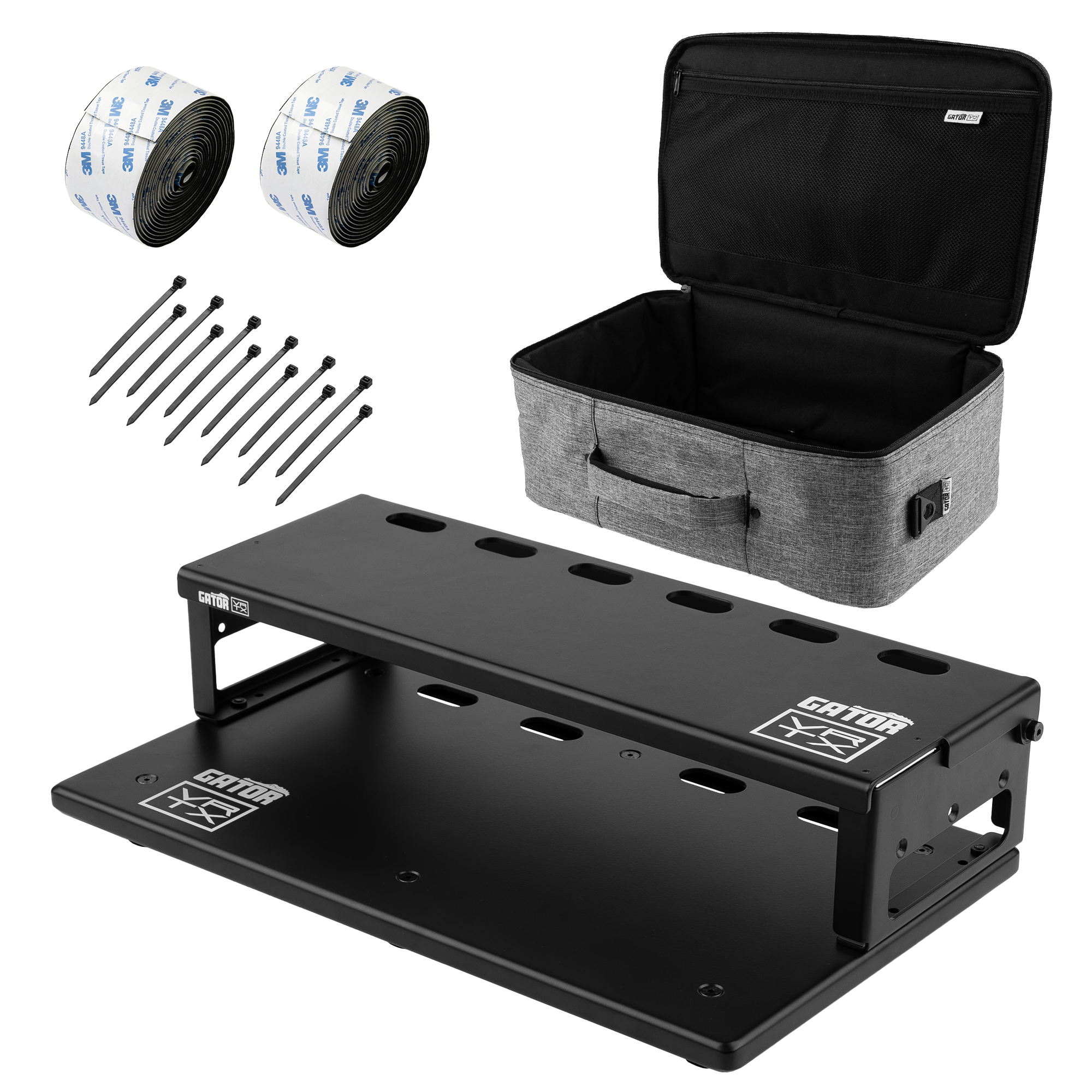 Vertex Travel Lite 17" x 10" Pedalboard and Riser