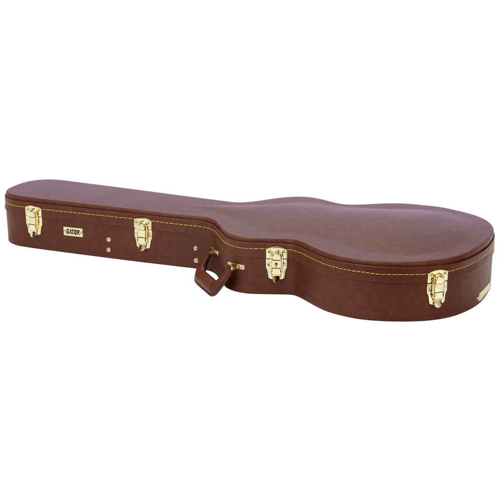Semi-Hollow Guitar Deluxe Wood Case