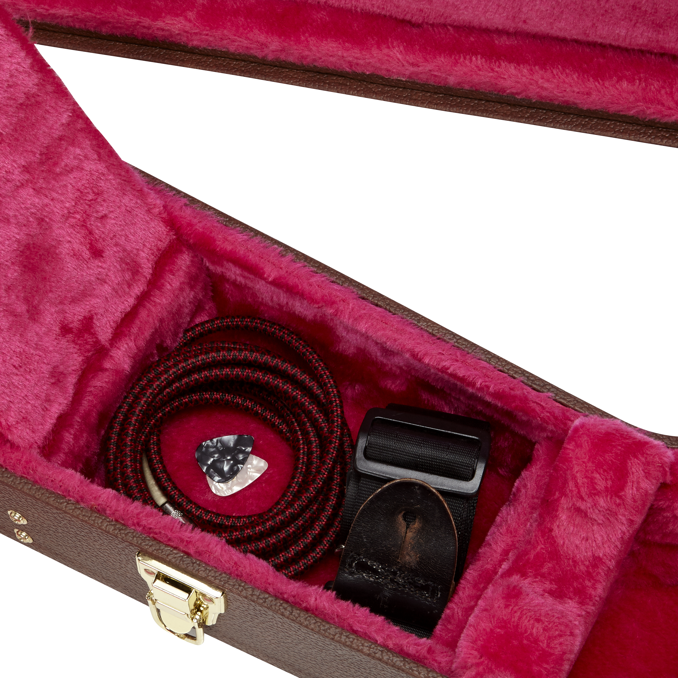 Semi-Hollow Guitar Deluxe Wood Case