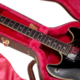 Semi-Hollow Guitar Deluxe Wood Case
