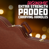 Semi-Hollow Guitar Deluxe Wood Case