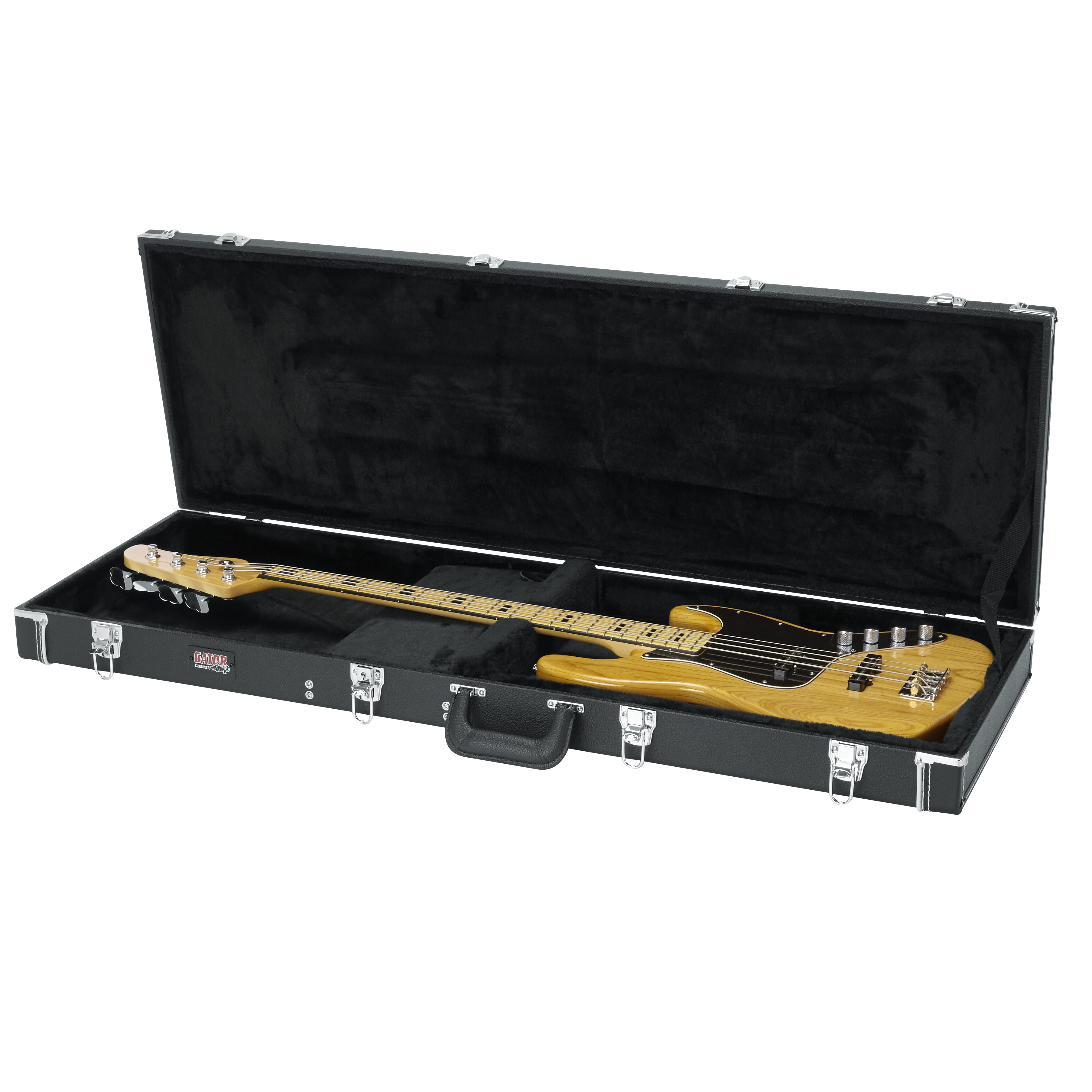 Bass Guitar Deluxe Wood Case