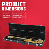 Bass Guitar Deluxe Wood Case