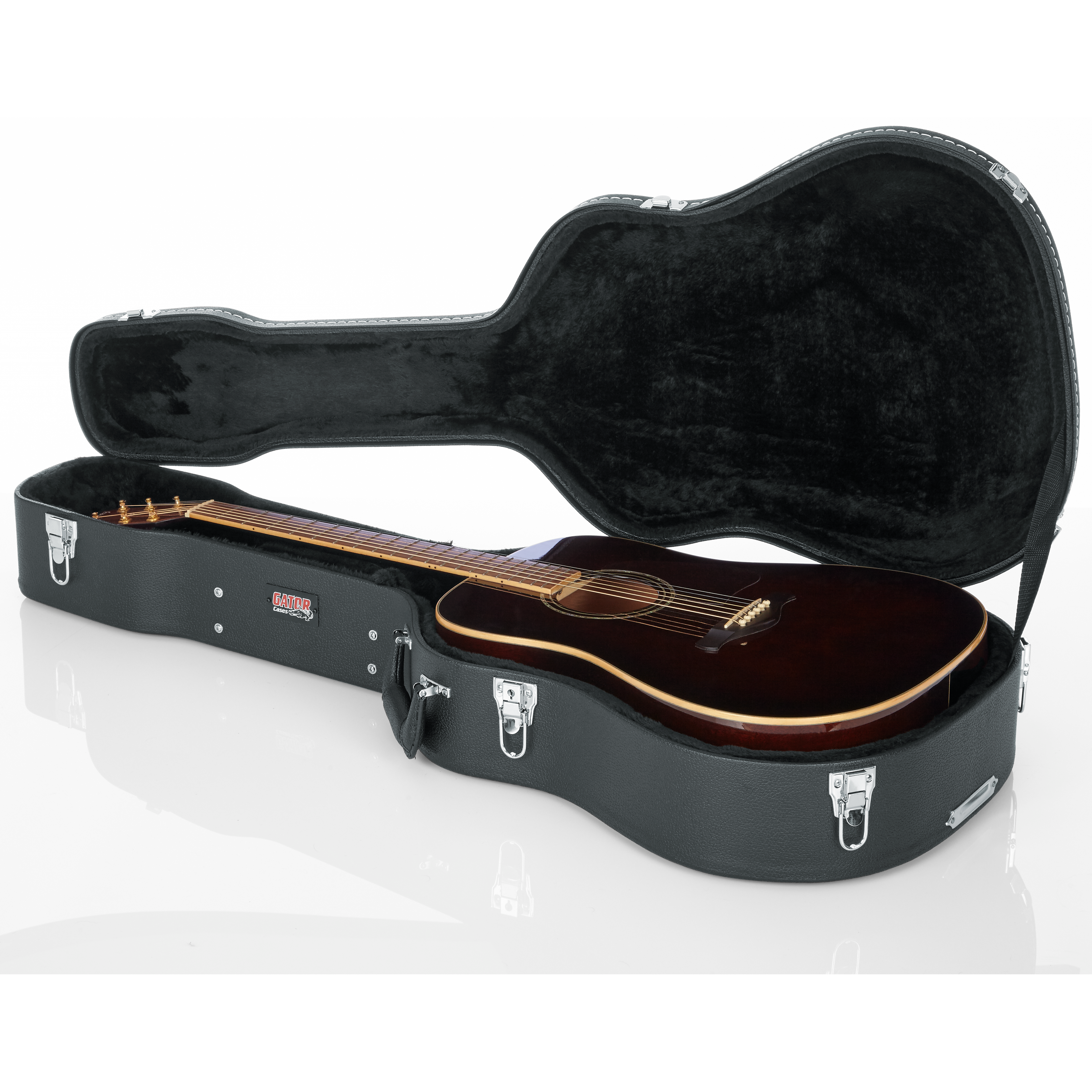 Dreadnought Guitar Deluxe Wood Case