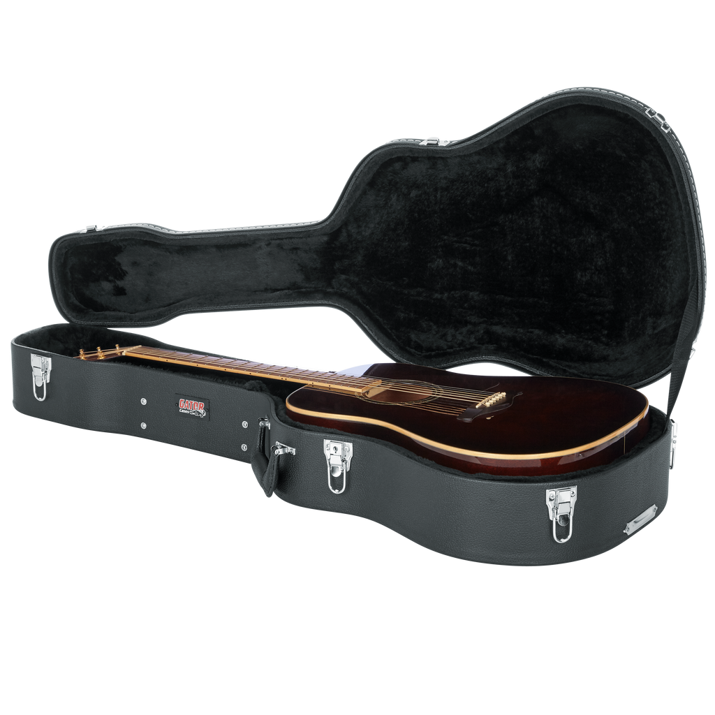 Dreadnought Guitar Deluxe Wood Case