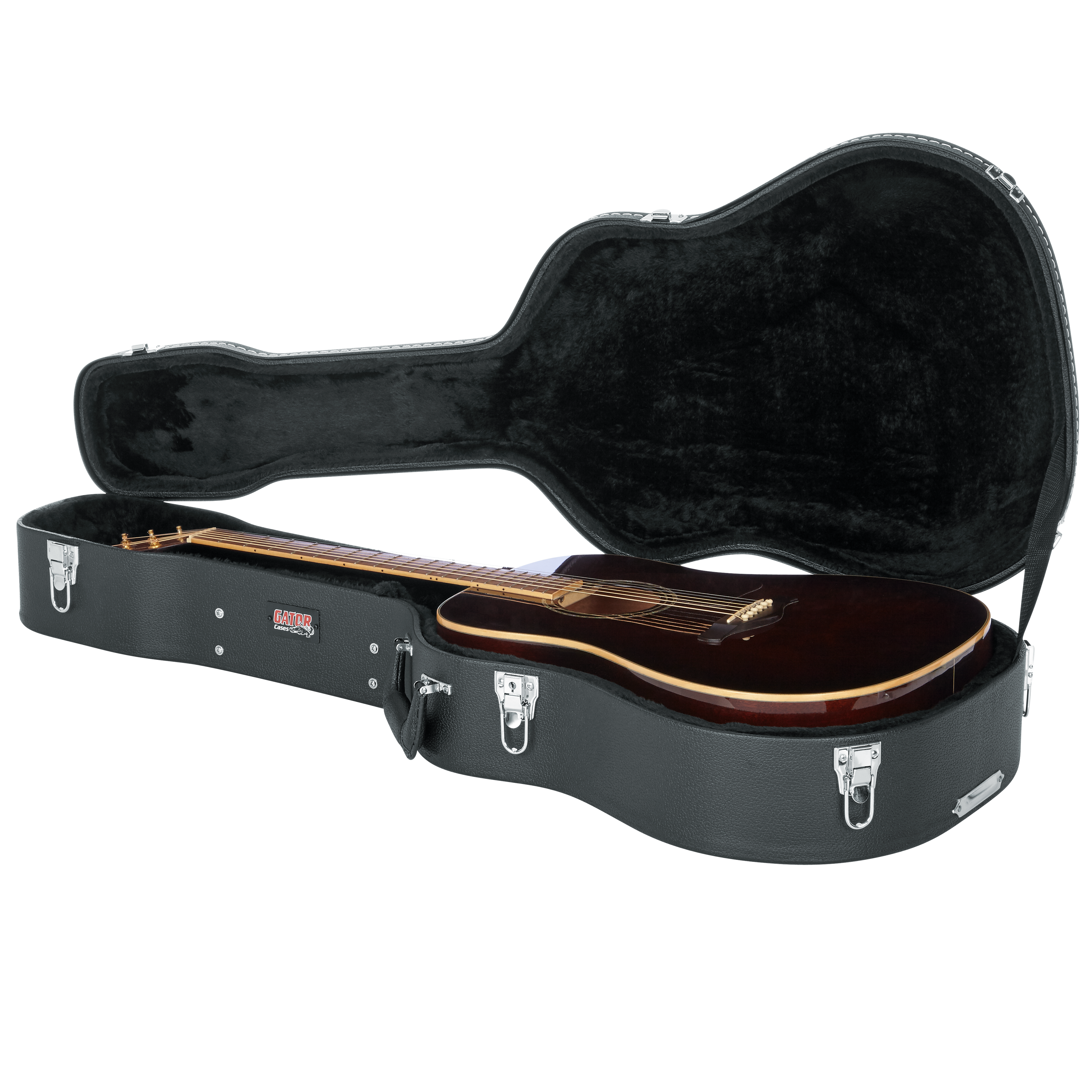 Dreadnought Guitar Deluxe Wood Case
