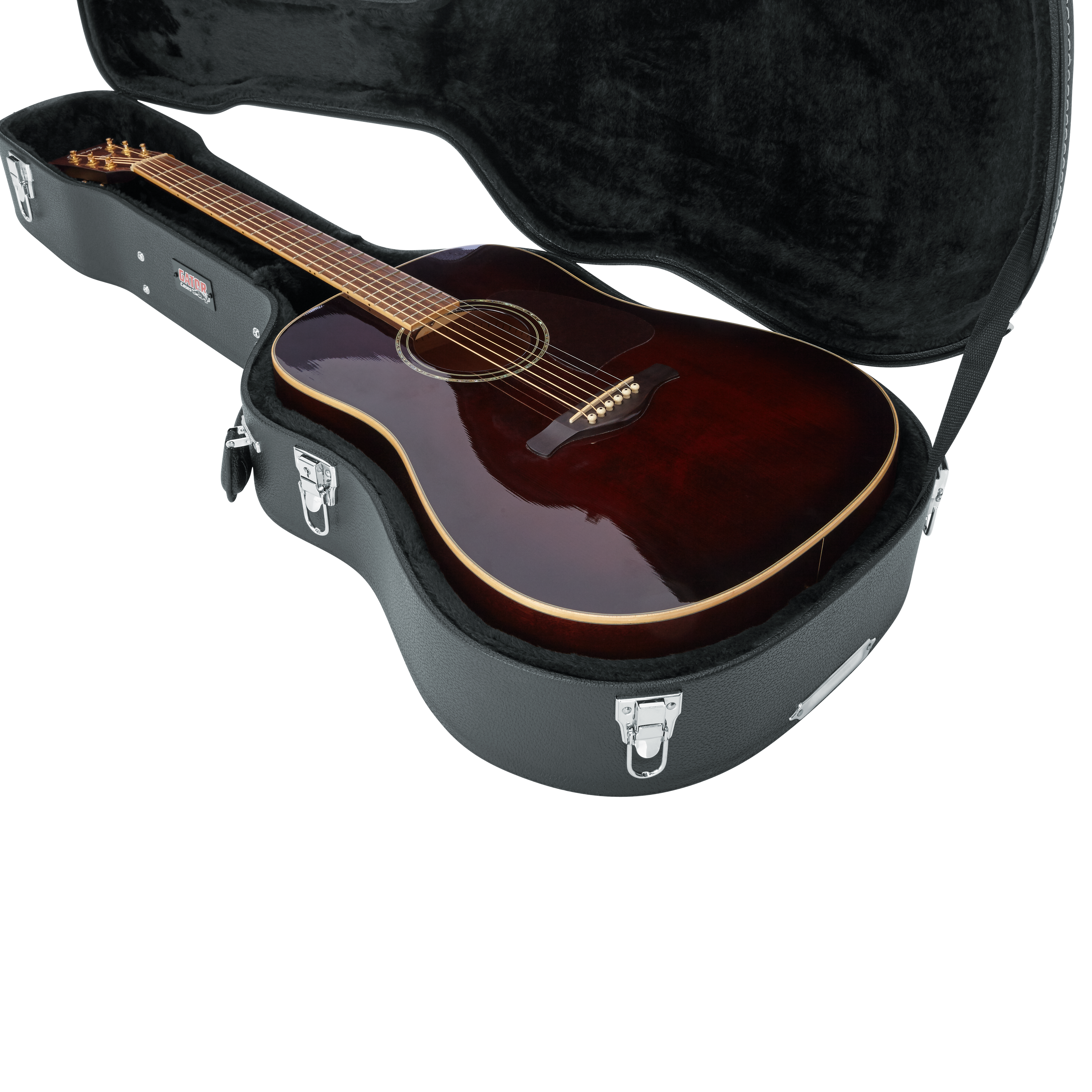 Dreadnought Guitar Deluxe Wood Case
