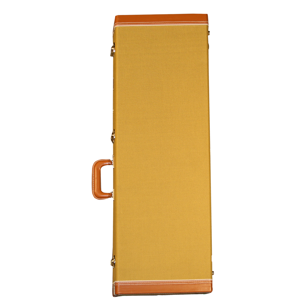 Electric Guitar Deluxe Wood Case, Tweed