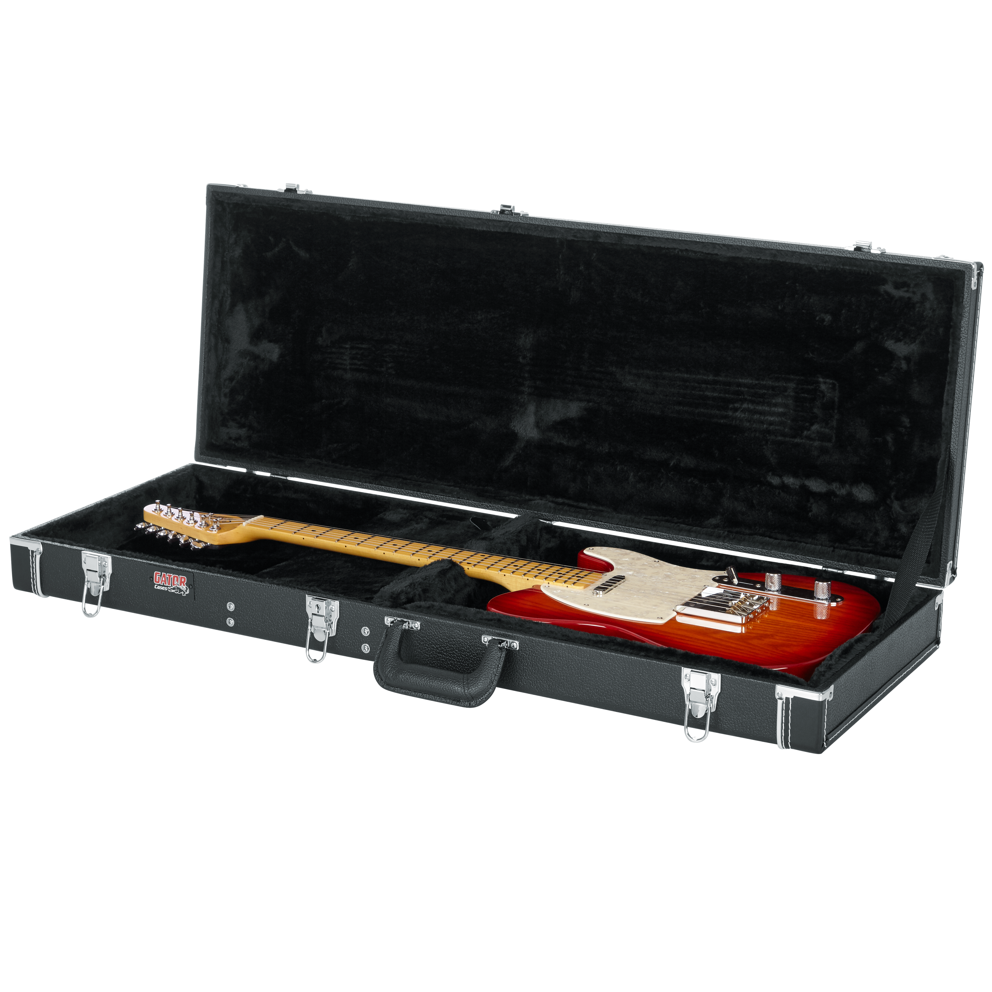 Electric Guitar Deluxe Wood Case