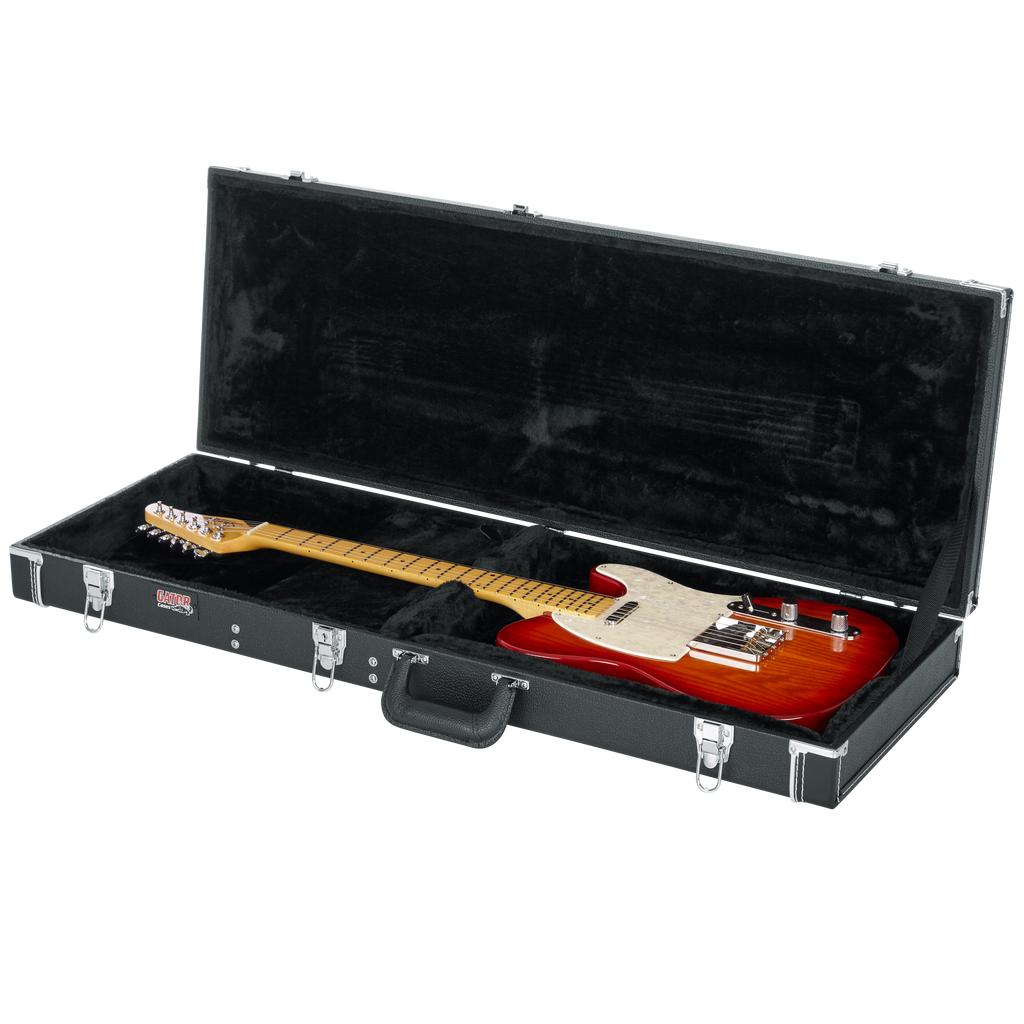 Electric Guitar Deluxe Wood Case