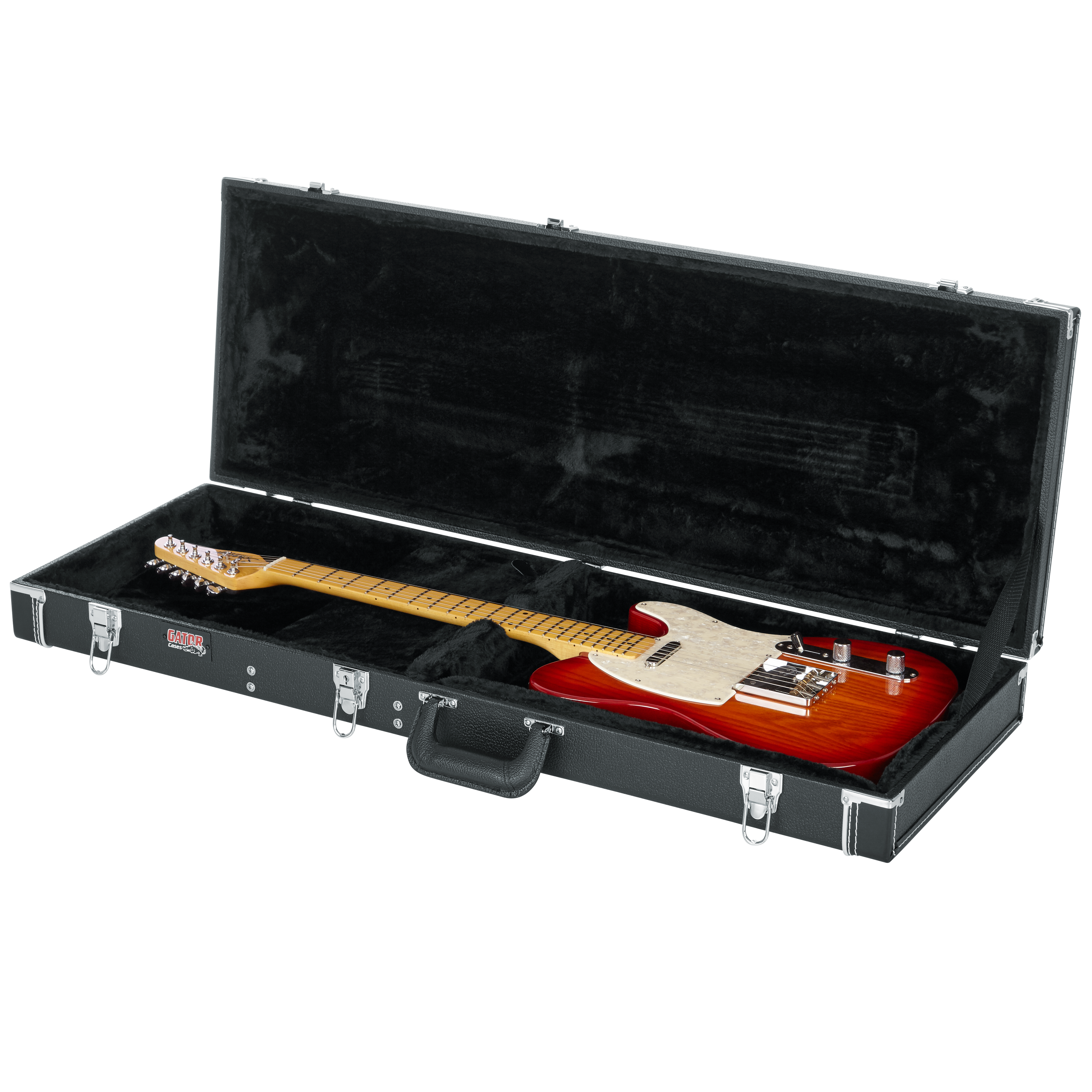 Electric Guitar Deluxe Wood Case