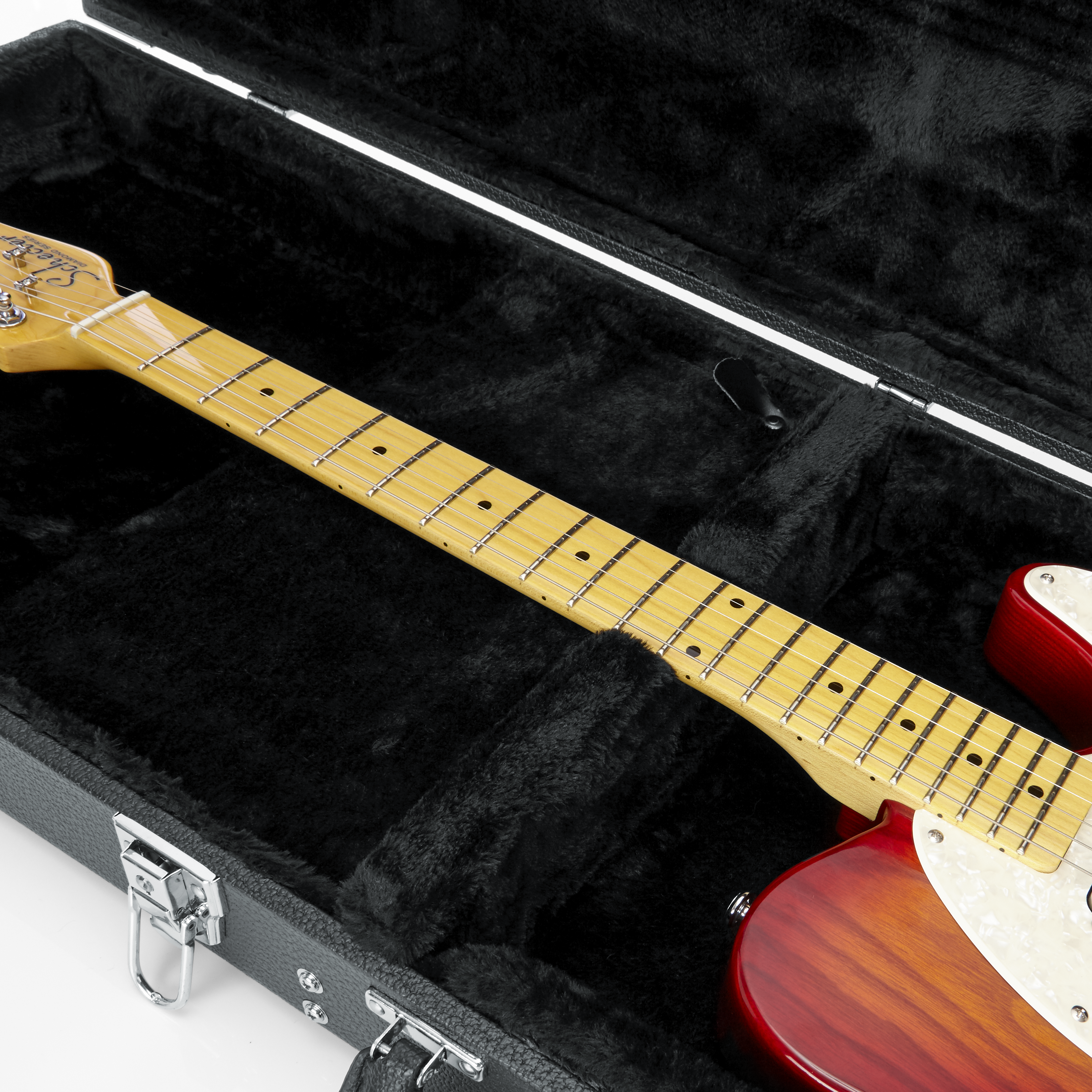 Electric Guitar Deluxe Wood Case