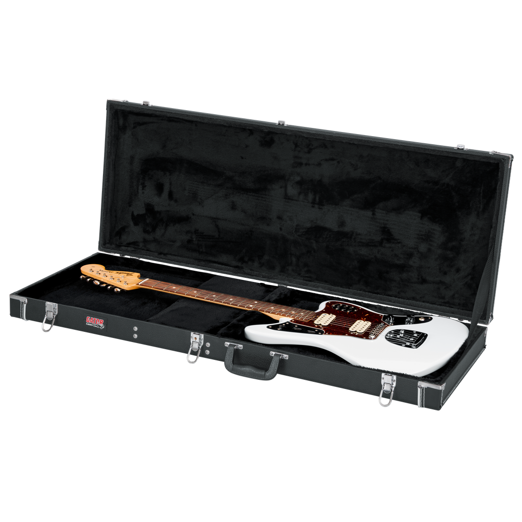 Jaguar Style Guitar Deluxe Wood Case