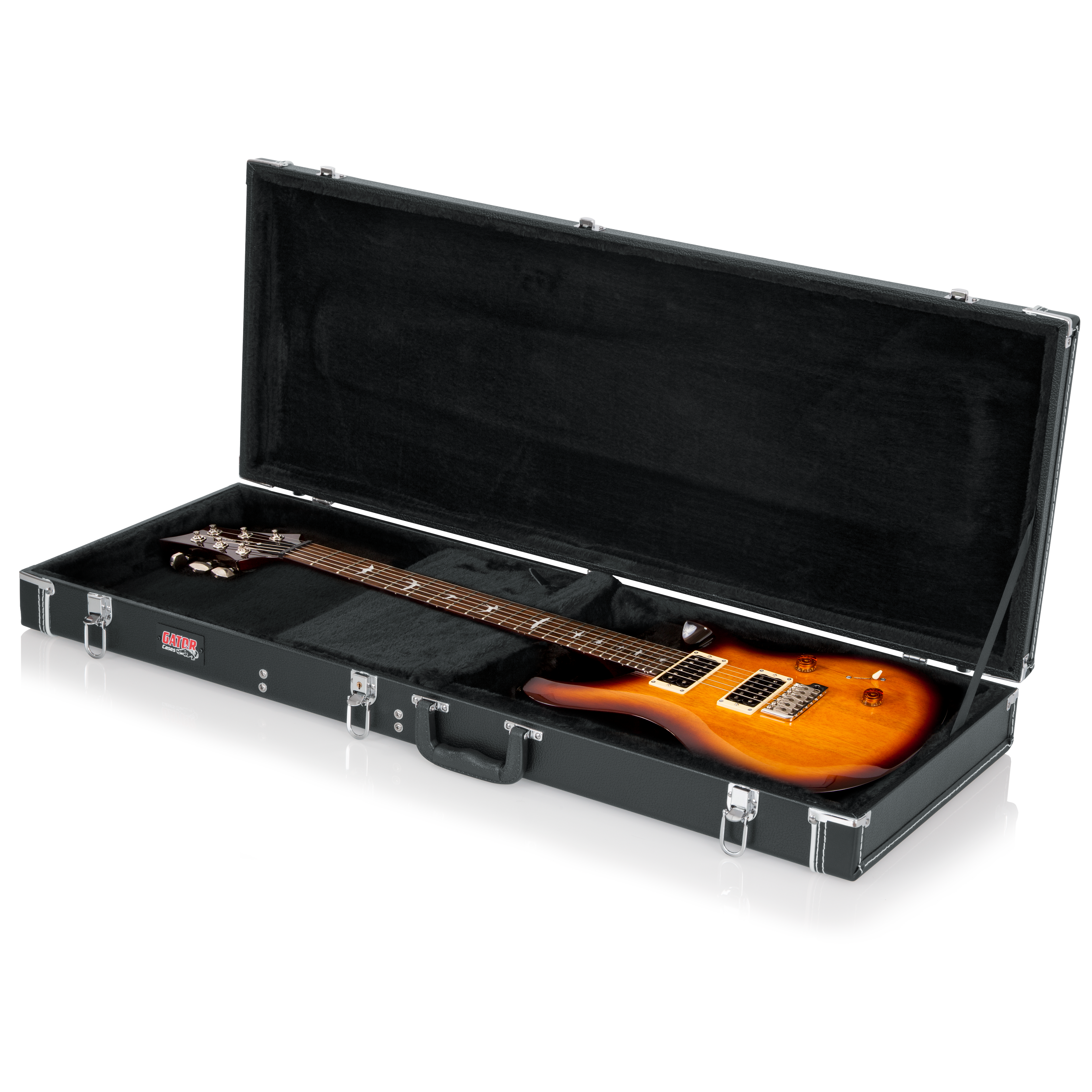 Jaguar Style Guitar Deluxe Wood Case