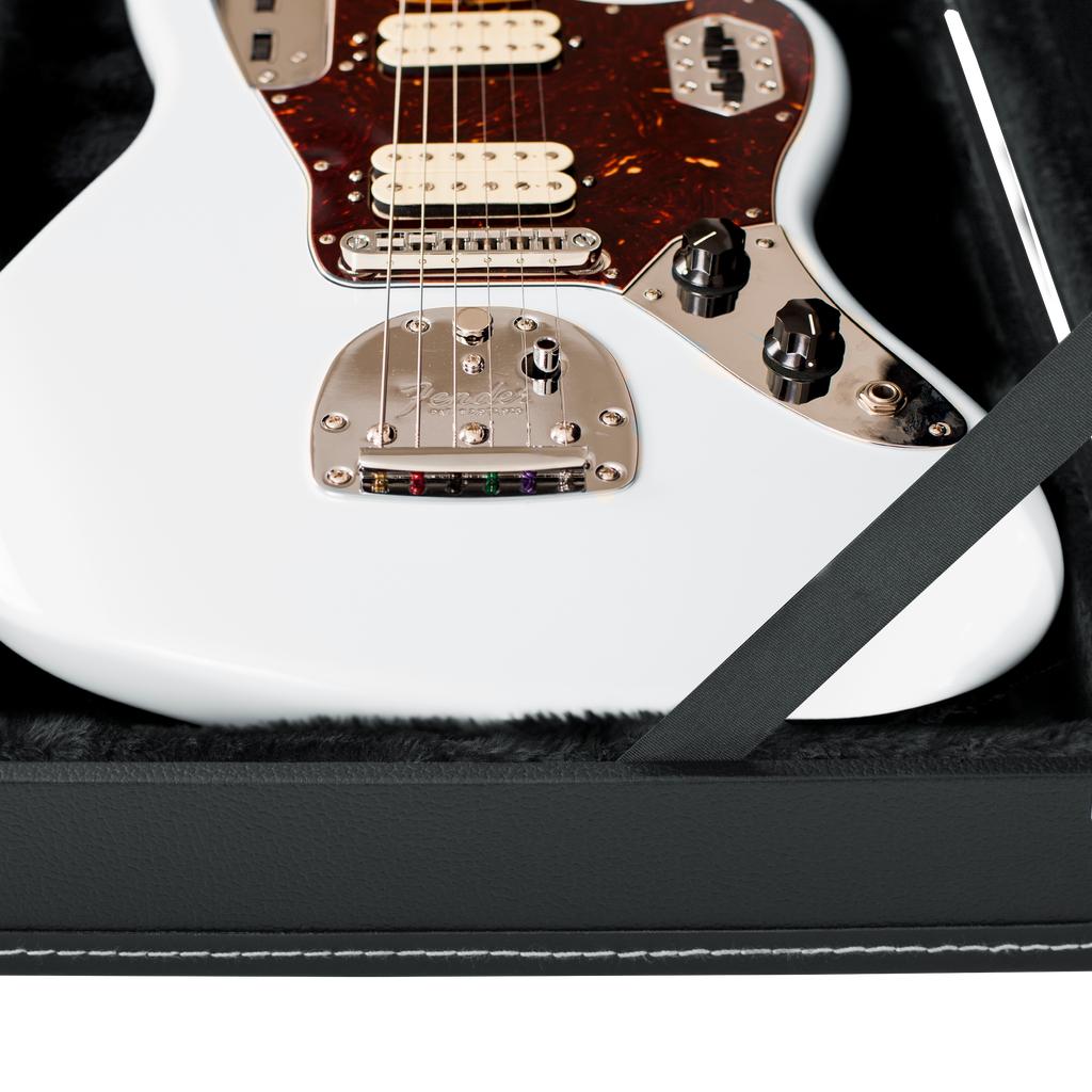 Jaguar Style Guitar Deluxe Wood Case