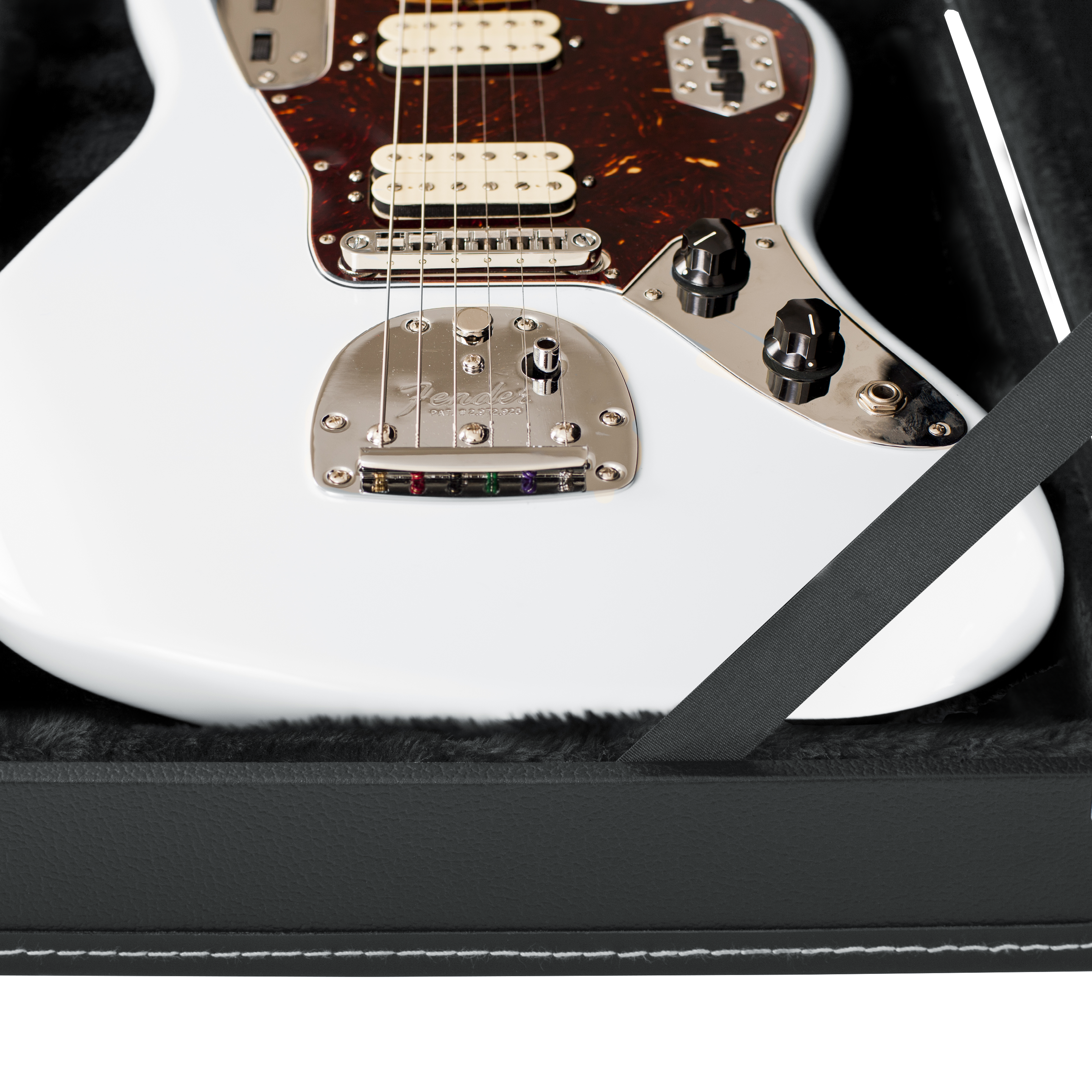 Jaguar Style Guitar Deluxe Wood Case