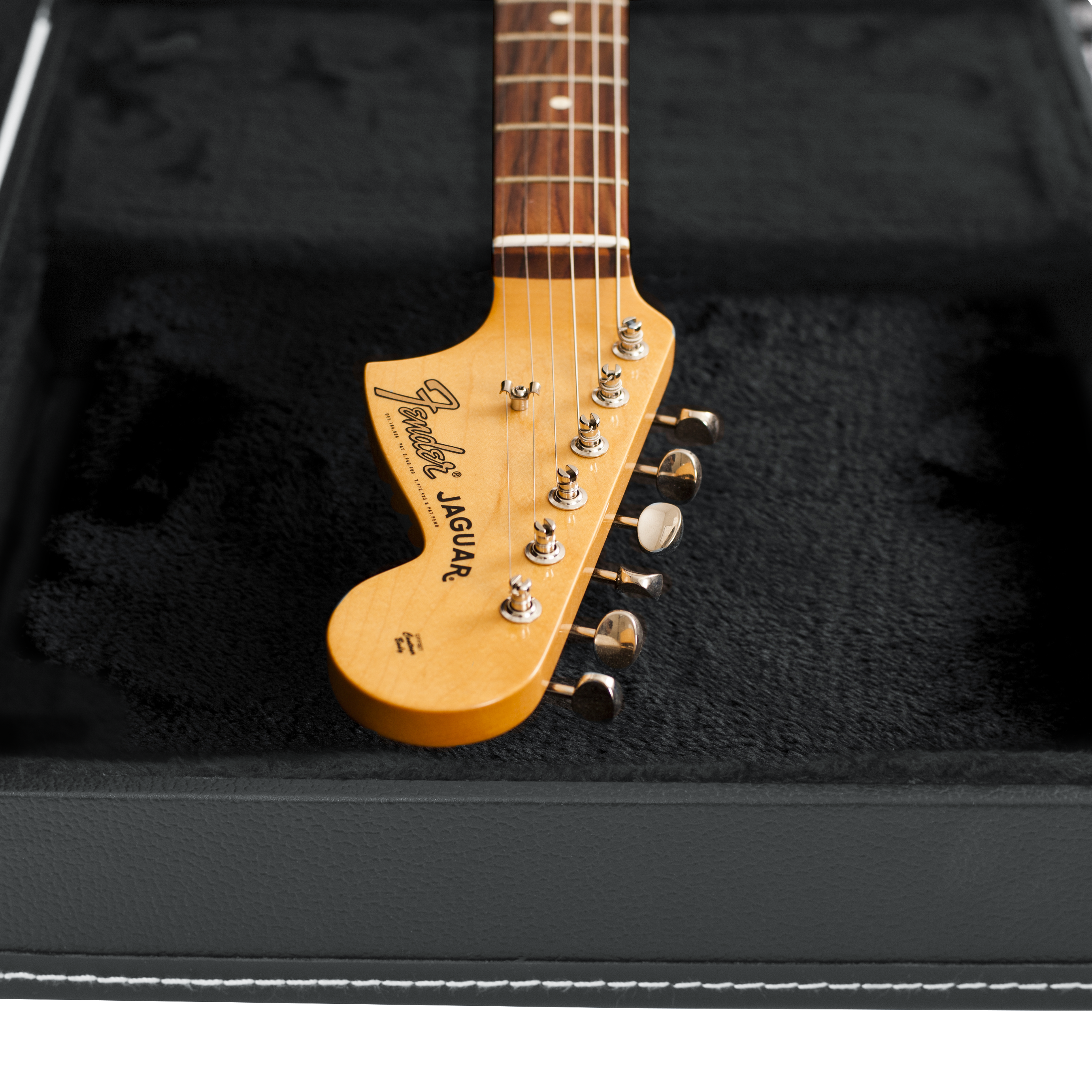 Jaguar Style Guitar Deluxe Wood Case