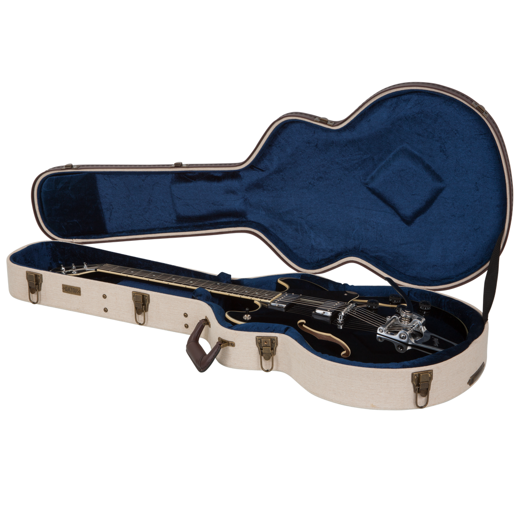 Journeyman Semi-Hollow Electrics Deluxe Wood Case