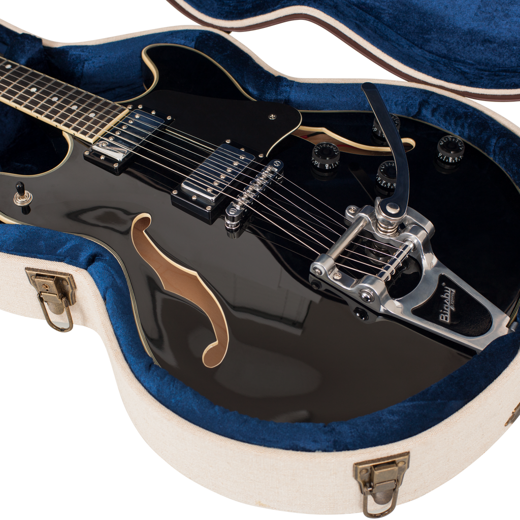 Journeyman Semi-Hollow Electrics Deluxe Wood Case
