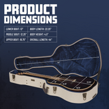 Journeyman Dreadnaught Acoustic Deluxe Wood Case