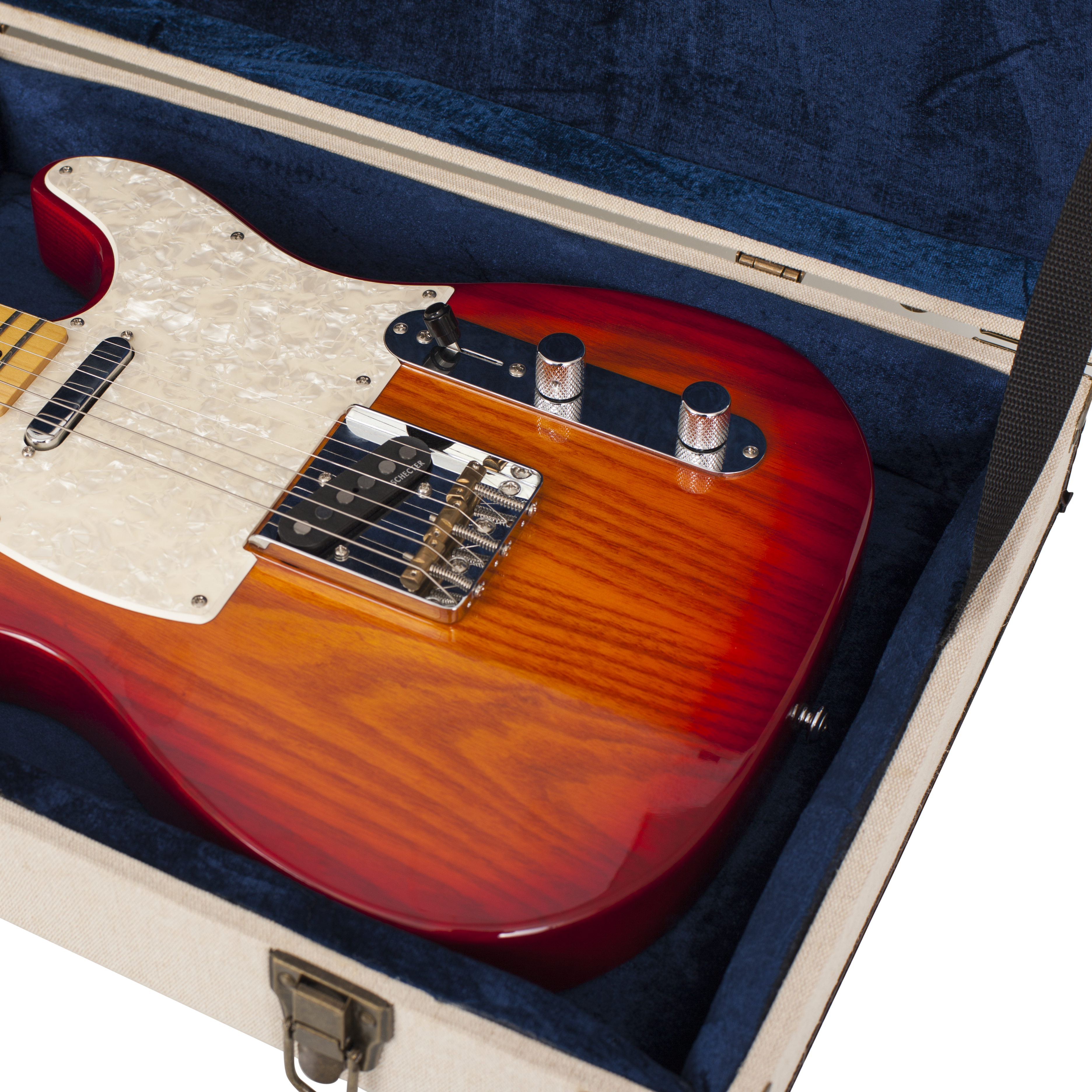 Journeyman Electric Guitar Deluxe Wood Case